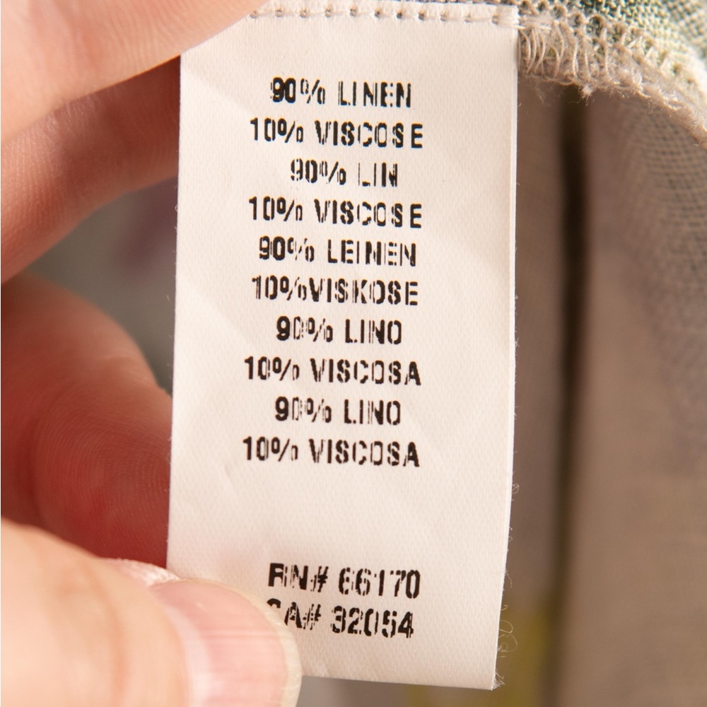 Anthropologie linen kimono duster by Bl^nk London XS - Picture 5 of 6